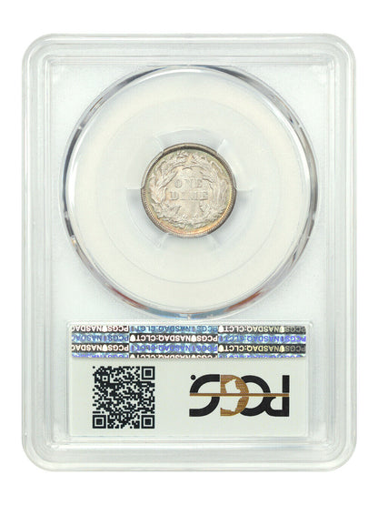 1875 10C PCGS MS66 ex: D.L. Hansen