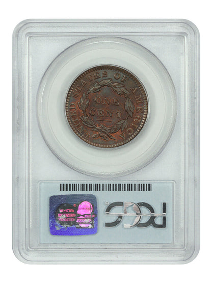 1834 1C PCGS MS64BN - Coronet Head Cent