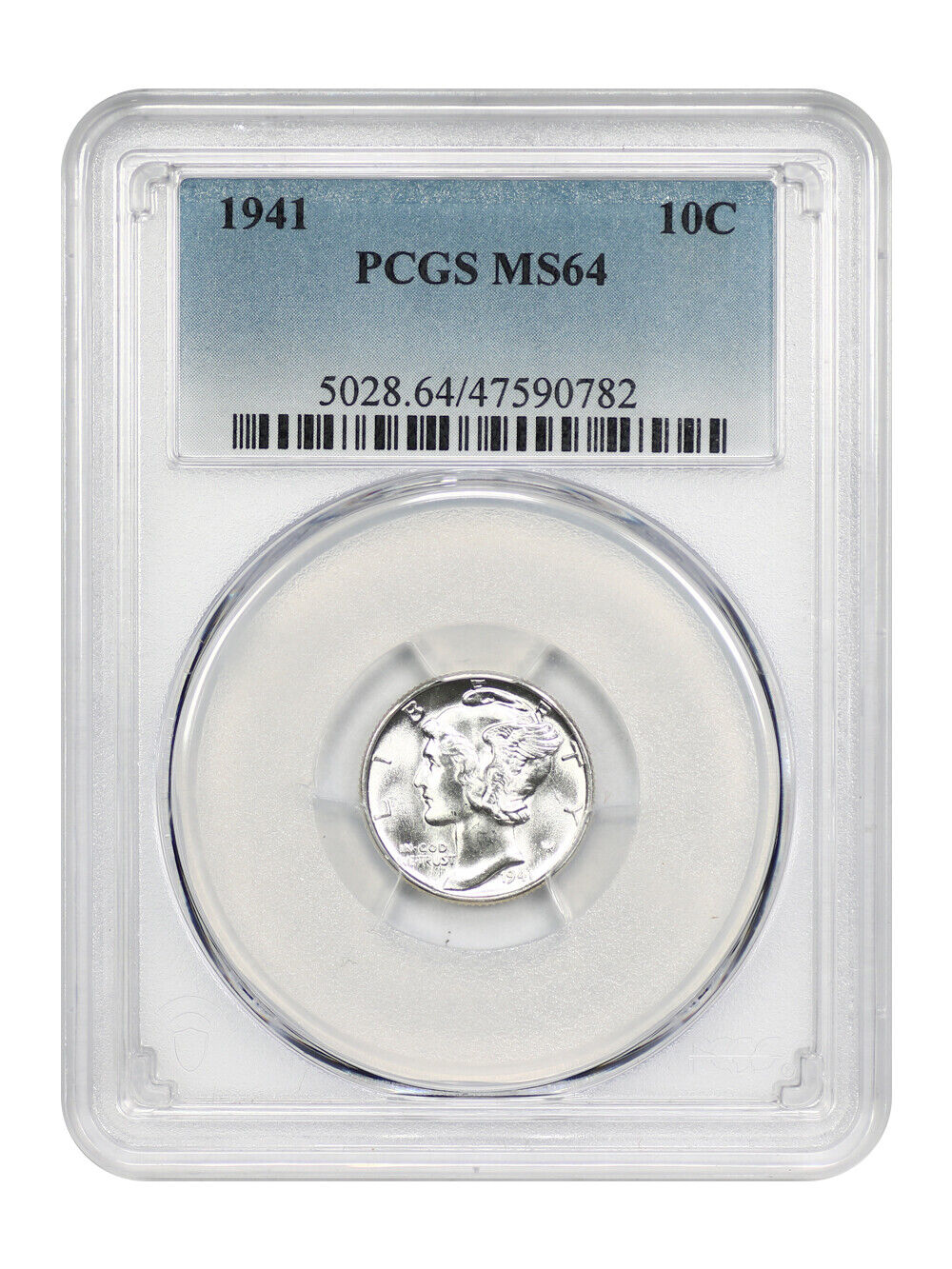 1941 10C PCGS MS64