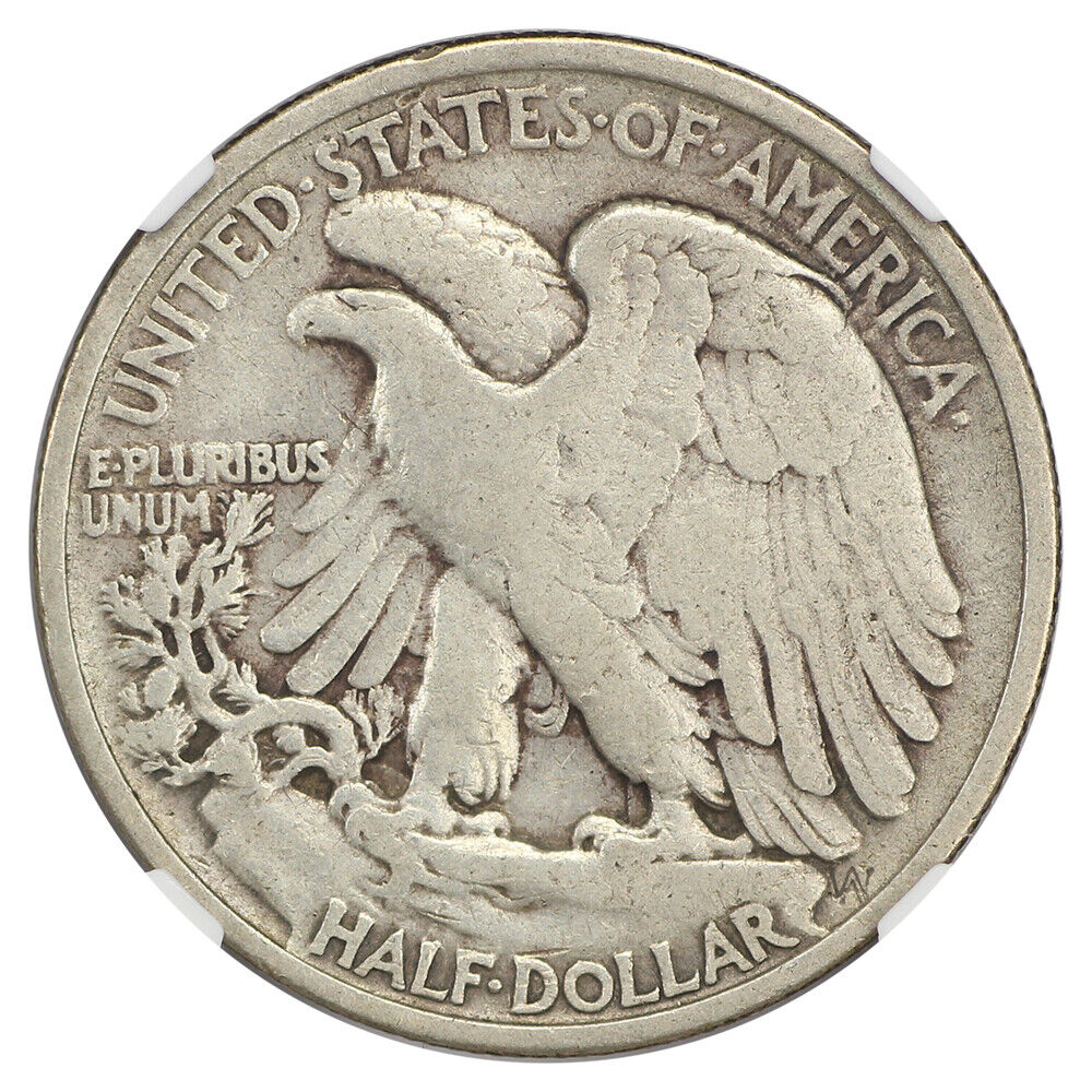 1921 50C NGC VF20