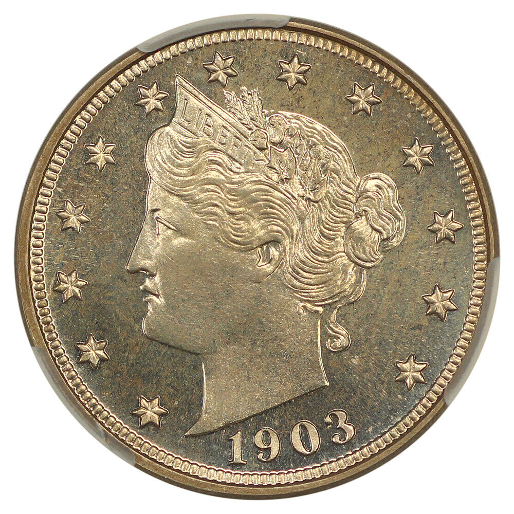 1903 5C CACG PR67CAM ex: D.L. Hansen - Liberty Nickel