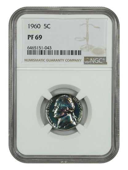 1960 5C NGC PR69 - Jefferson Nickel