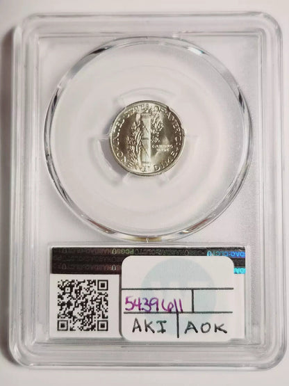 1938 S Mercury Dime PCGS MS-66 FB