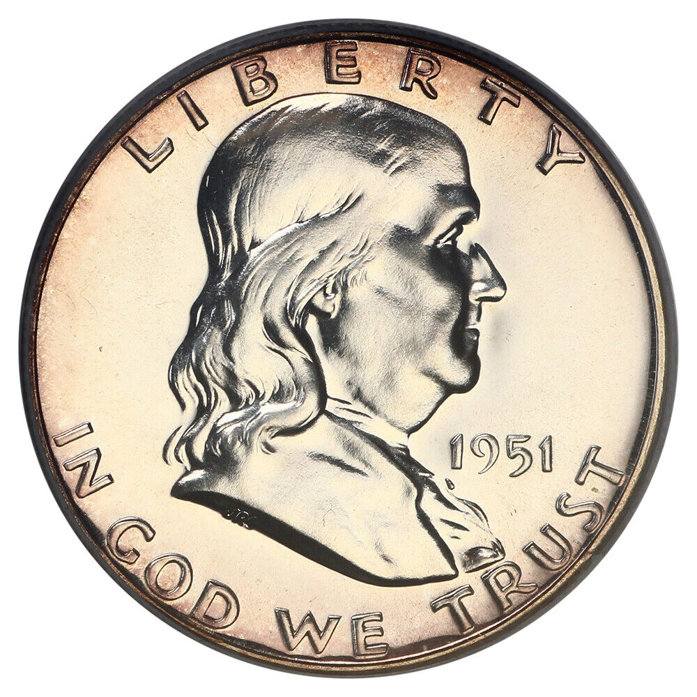 1951 50C CACG PR67 - Franklin Half Dollar - Tough 2nd Year Proof