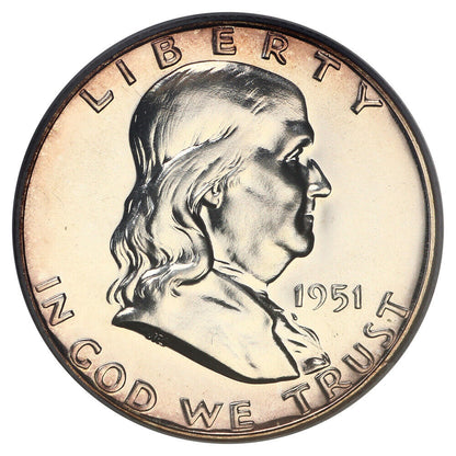 1951 50C CACG PR67 - Franklin Half Dollar - Tough 2nd Year Proof