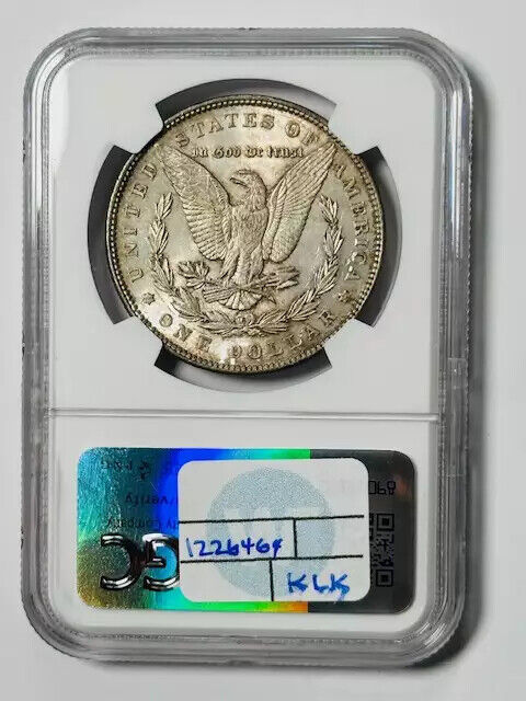 1892 Morgan Silver Dollar NGC MS-62