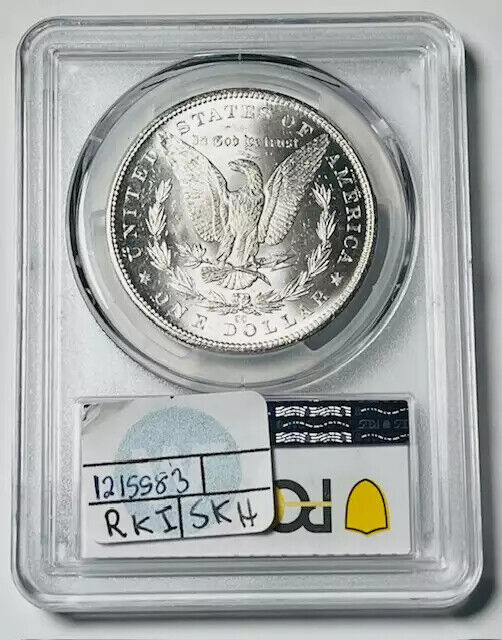 1882 CC Morgan Silver Dollar PCGS MS-65