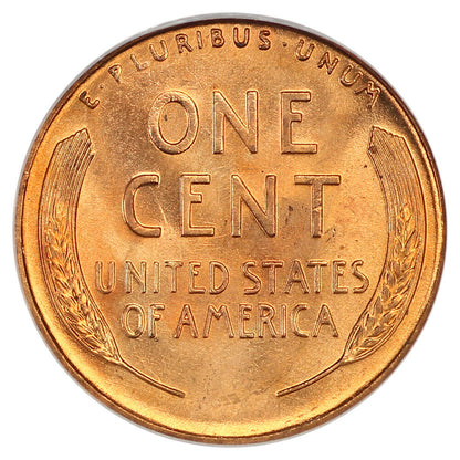 1945 1C NGC MS67RD - Lincoln Cent (Wheat Reverse)