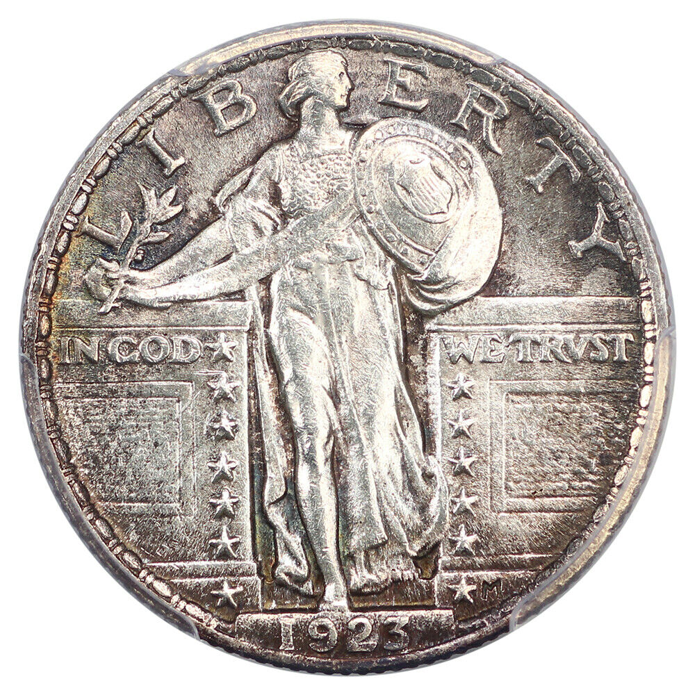 1923 25C PCGS MS62