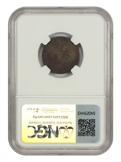 (1861-65) Ohio Militia Sutler Token NGC AU Details (S-41-25Bb, 41 Reg O.V.M, Env