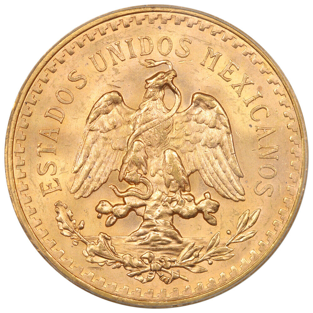 Mexico: 1945 Gold 50 Peso PCGS MS64 (KM-481) - Other