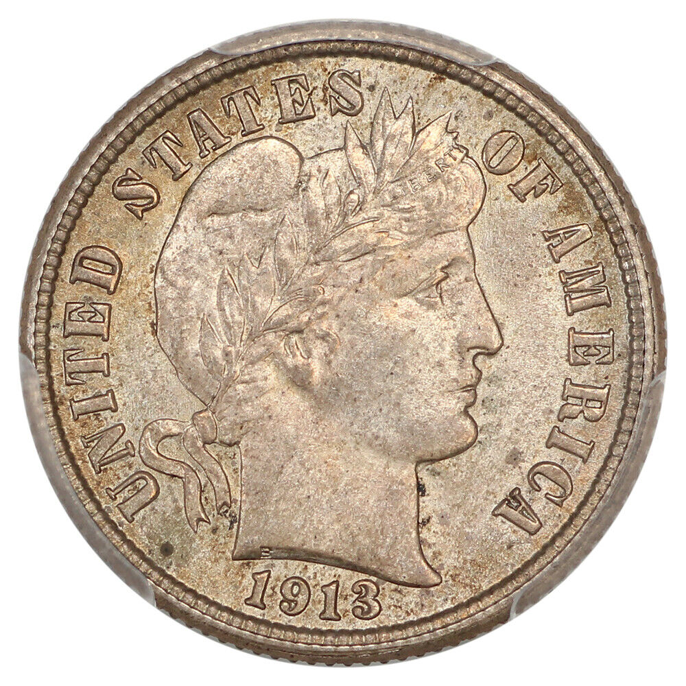 1913 10C PCGS MS66+ ex: D.L. Hansen