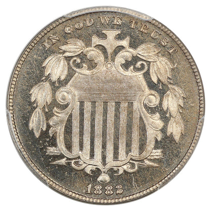 1882 5C PCGS PR66DCAM - Shield Nickel