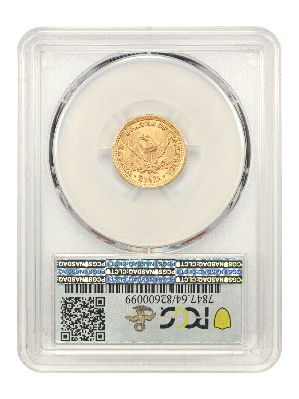 1895 $2.50 PCGS MS64 ex: D.L. Hansen