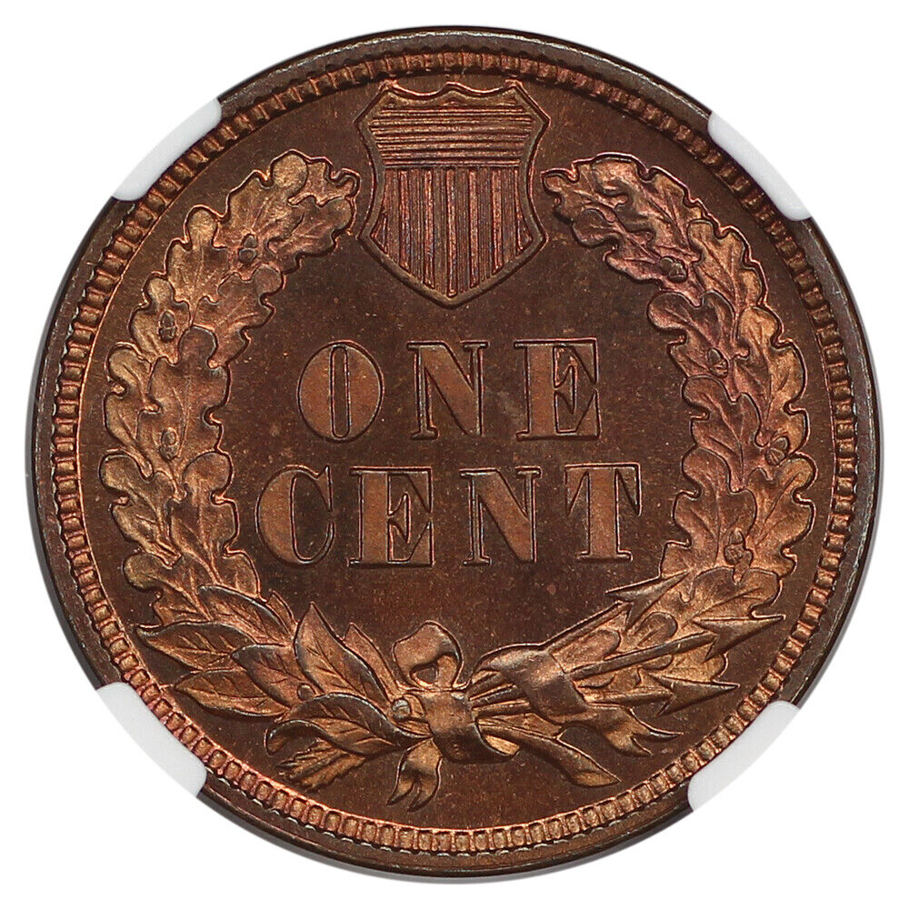 1883 1C NGC PR65RB - Indian Cent