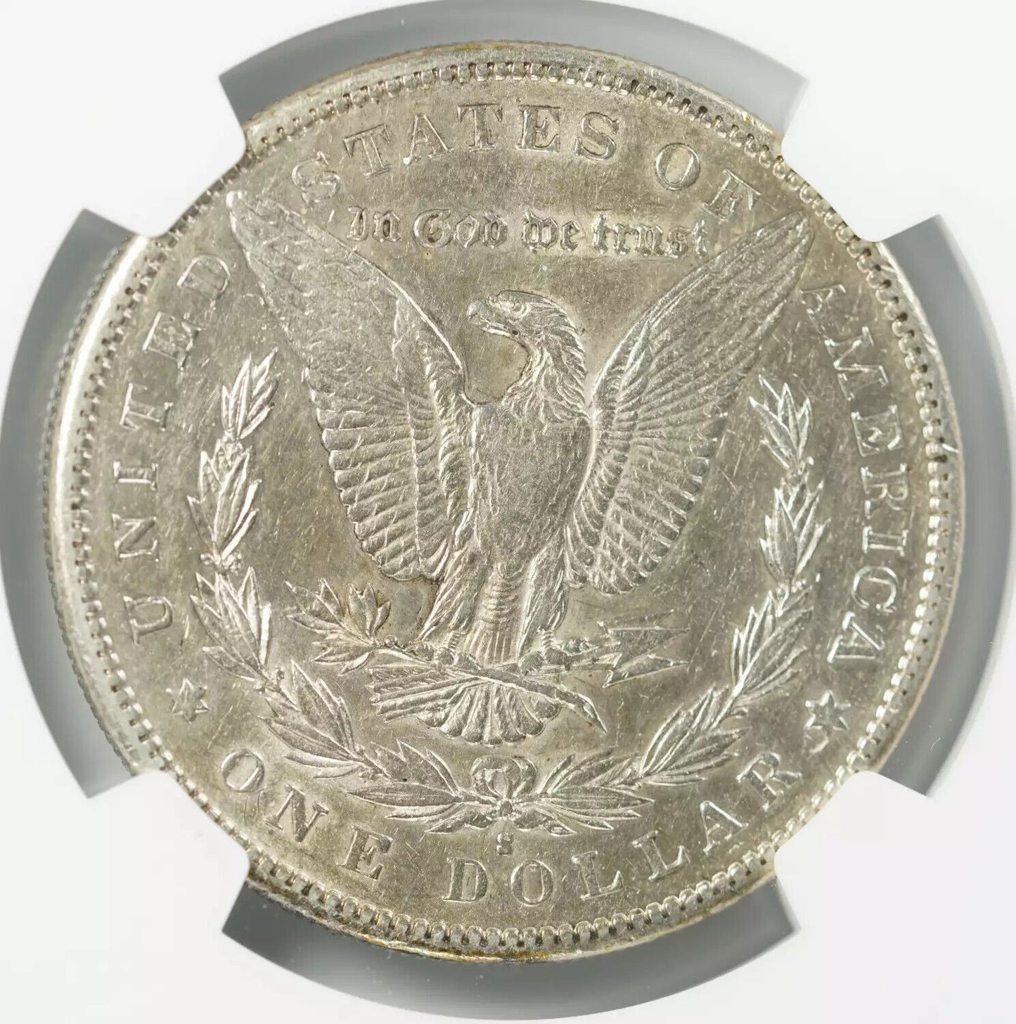 1894 S MORGAN SILVER DOLLAR $1 NGC CERTIFIED AU 53 ABOUT UNCIRCULATED (001)