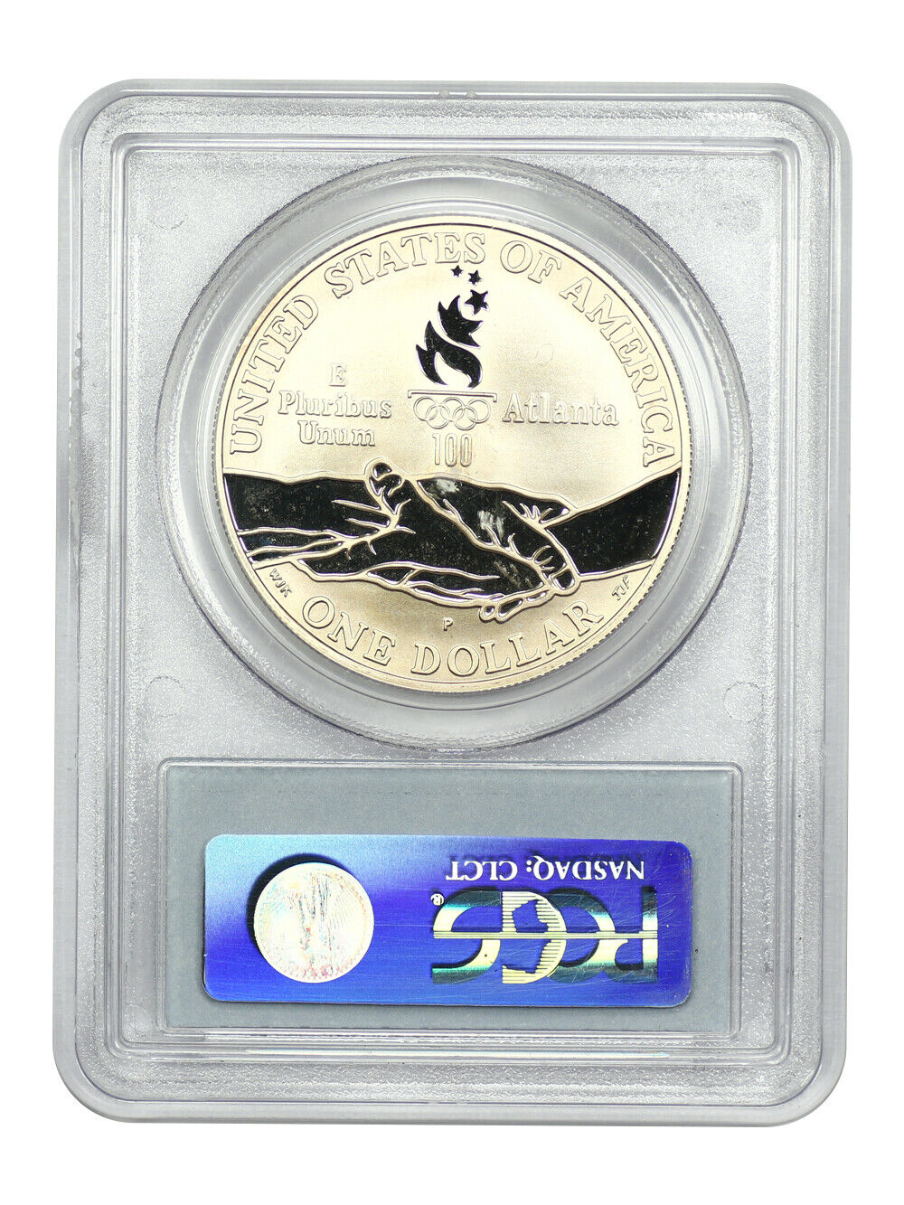 1995-P $1 Cycling PCGS PR69DCAM