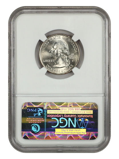 2005-P 25C California NGC MS67 - Washington 50 States Quarters