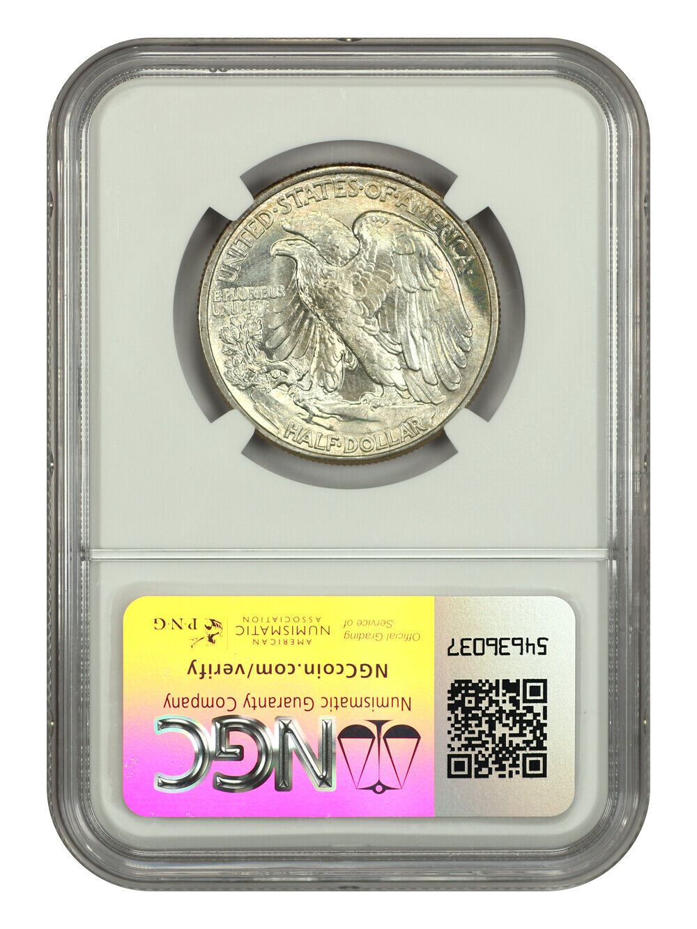 1940 50C NGC MS67 - Walking Liberty Half Dollar