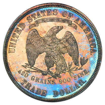 1883 Trade $1 PCGS/CAC Proof 66 CAM ex: D.L. Hansen