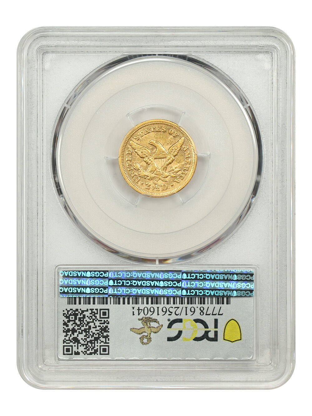 1856-C $2.50 PCGS MS61 ex: D.L. Hansen - Liberty Head $2.5