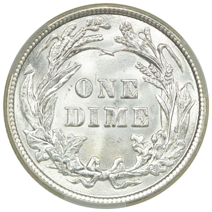 1911 10C CACG MS67 ex: D.L. Hansen - Barber Dime