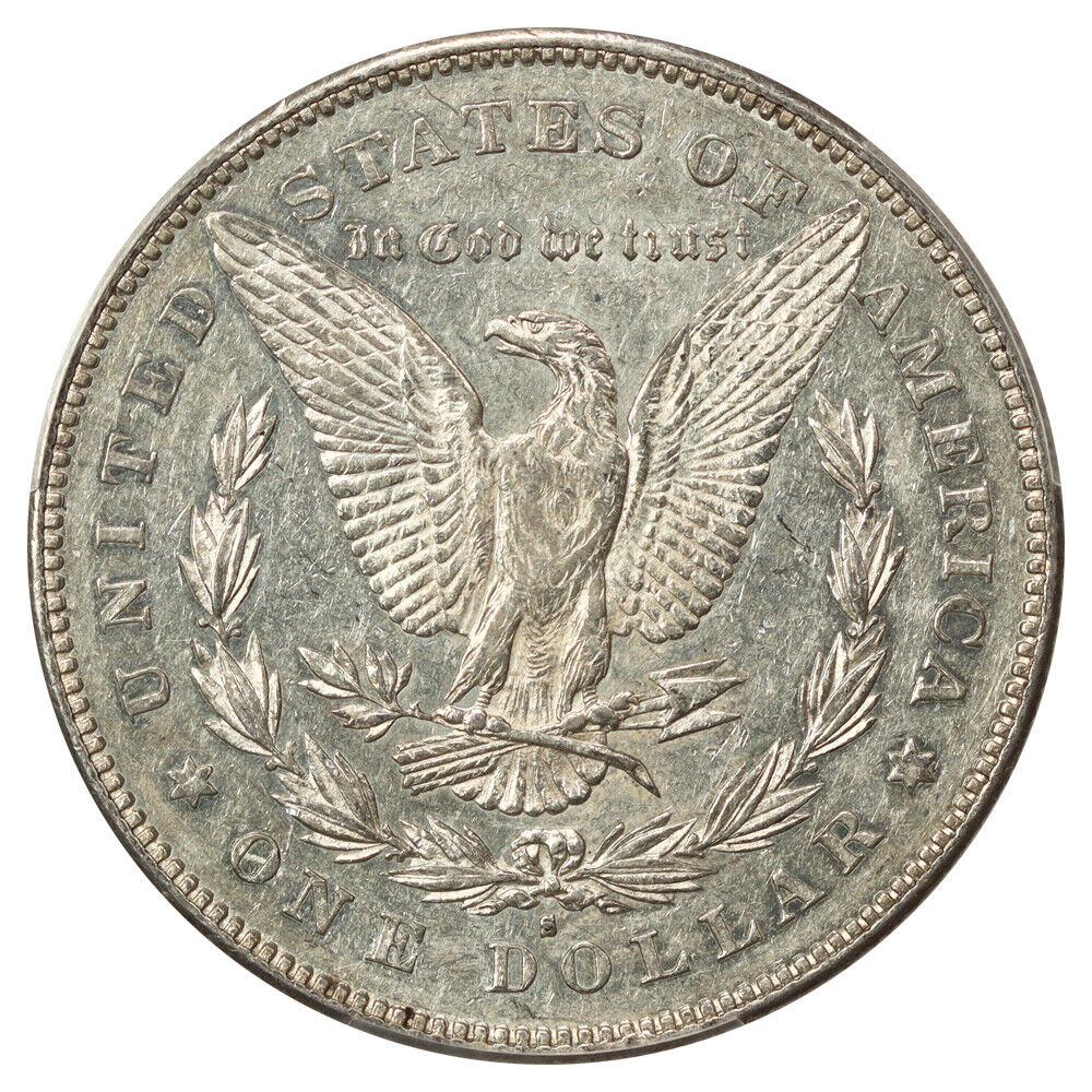 1879-S $1 PCGS AU50 (Reverse of 1878)