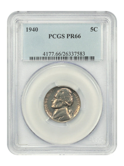 1940 5C PCGS PR66 (Reverse of 1940)