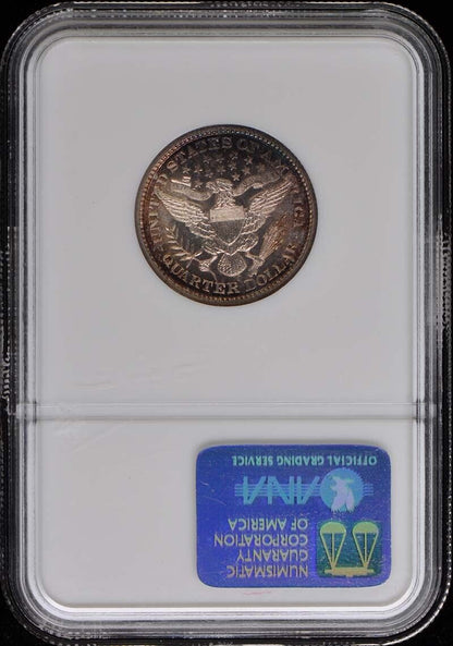 1898-O Barber Quarter 25C NGC MS66