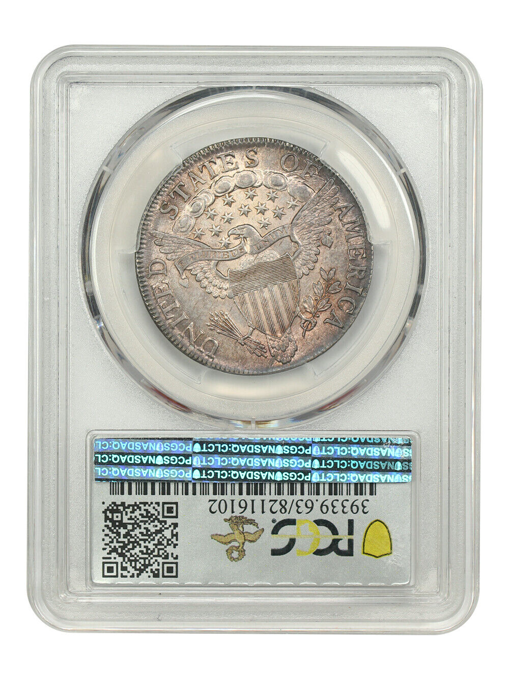 1807 50C PCGS MS63 (Draped, Overton-102) ex: D.L. Hansen