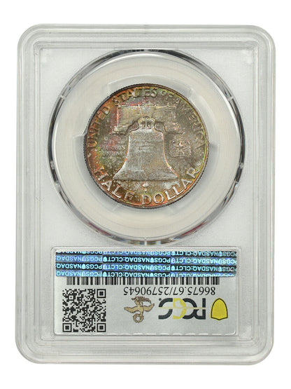 1958-D 50C PCGS MS67FBL ex: D.L. Hansen