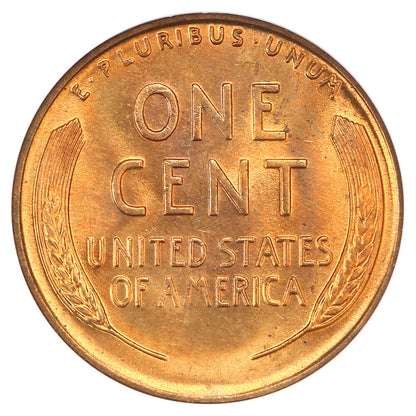 1932 1C NGC MS67RD - Lincoln Cent (Wheat Reverse)