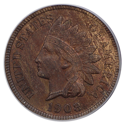 1908-S 1C PCGS MS64RB