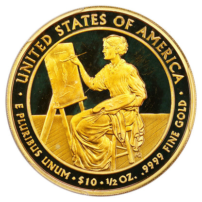 2011-W Lucretia Garfield $10 PCGS Proof 68 DCAM