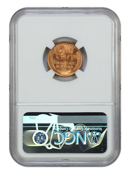 1942-D 1C NGC MS67RD - Lincoln Cent (Wheat Reverse)