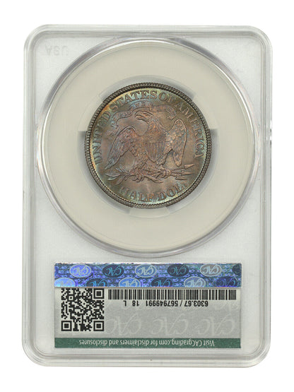 1883 50C CACG MS67 ex: D.L. Hansen - Liberty Seated Half Dollar