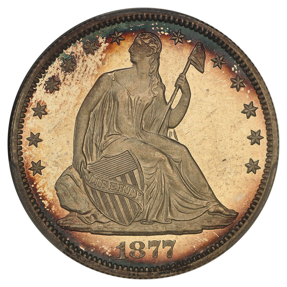 1877 50C PCGS PR66CAM ex: D.L. Hansen/Chrismor