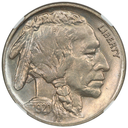 1920 5C NGC MS66+ - Buffalo Nickel