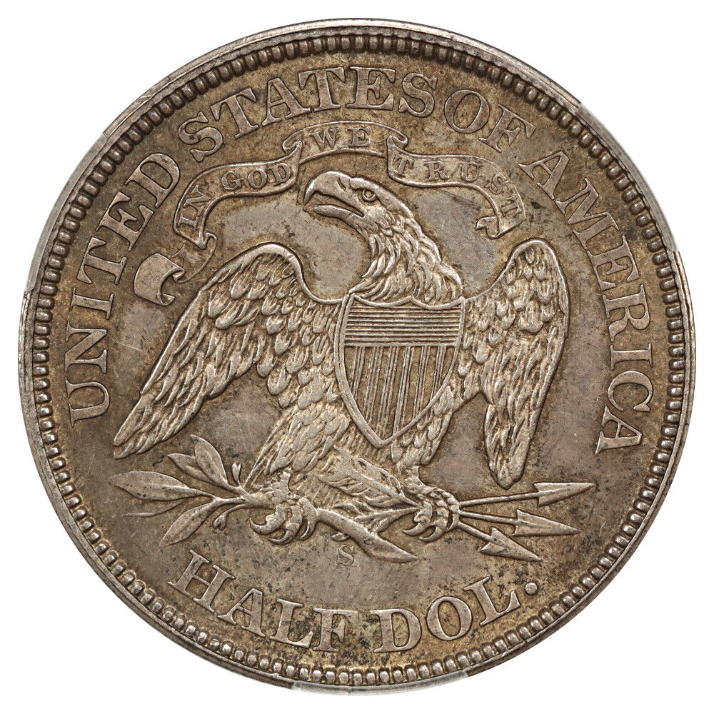 1870-S 50C CACG MS64 ex: D.L. Hansen - Liberty Seated Half Dollar