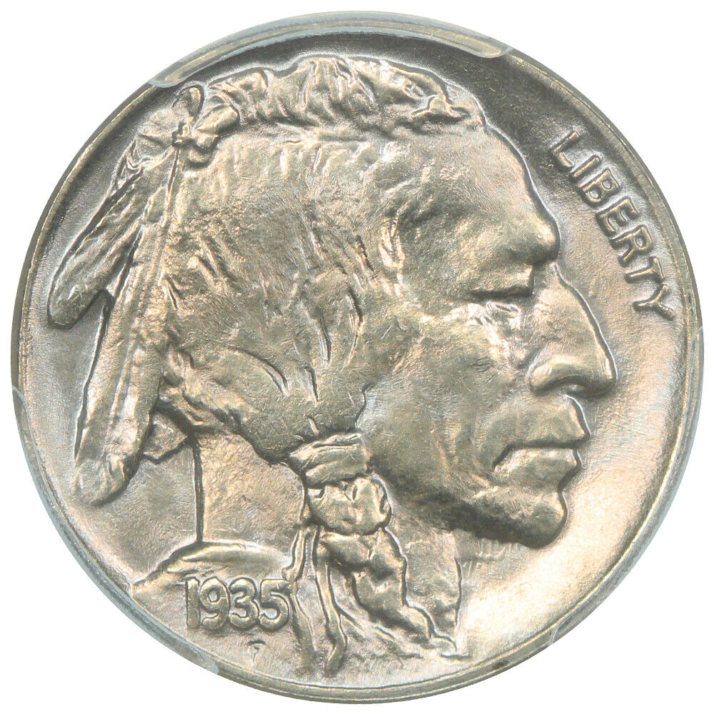 1935 5C PCGS/CAC MS67 - Buffalo Nickel