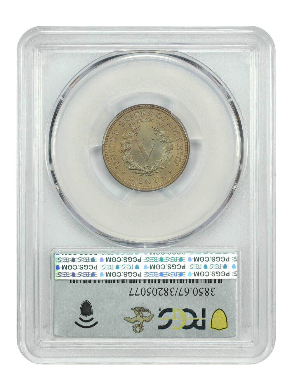 1889 5C PCGS MS67