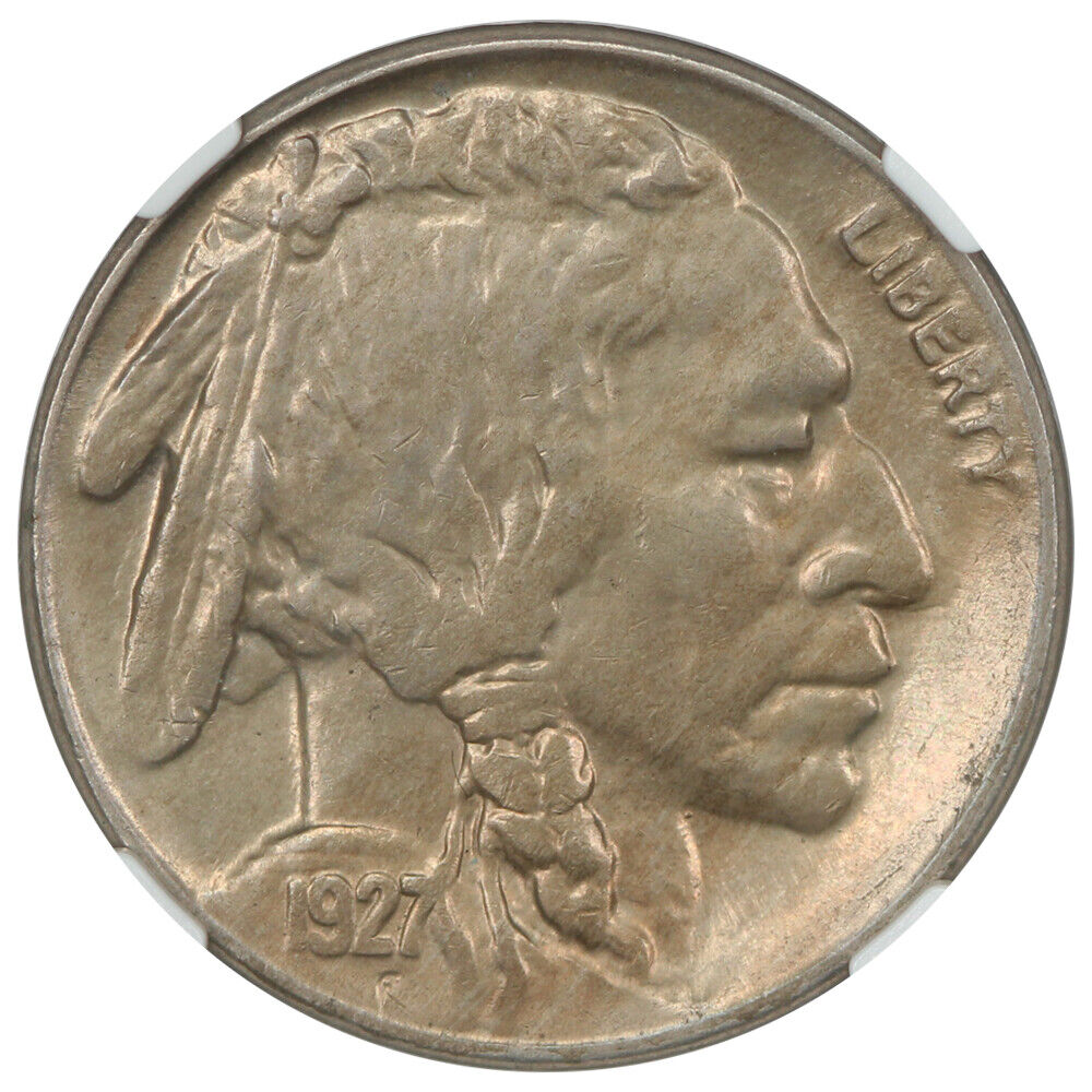 1927-S 5C NGC MS63 - Buffalo Nickel