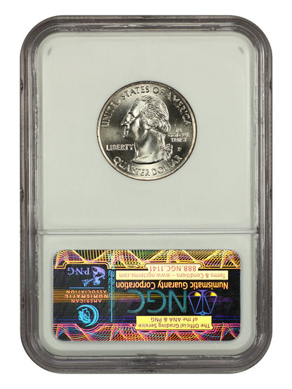 2009-P 25C District of Columbia NGC MS67 - Type 1, Clad