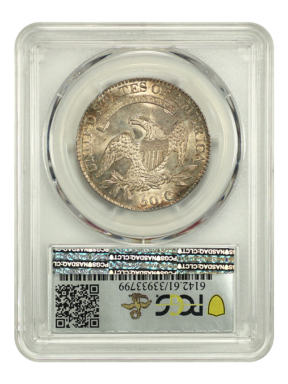 1825 50C PCGS MS61 ex: D.L. Hansen