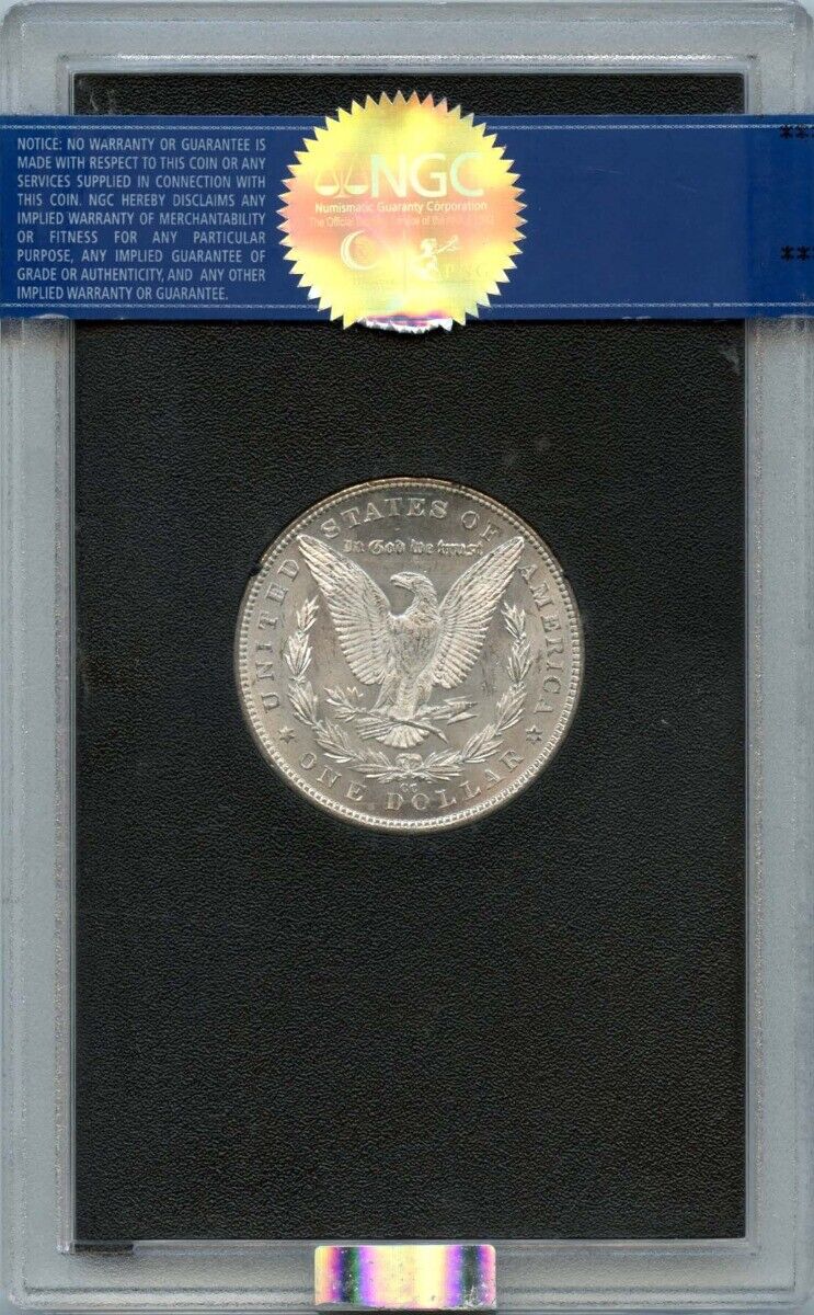 1890-CC Morgan Dollar GSA HOARD S$1 NGC MS62 (CAC)