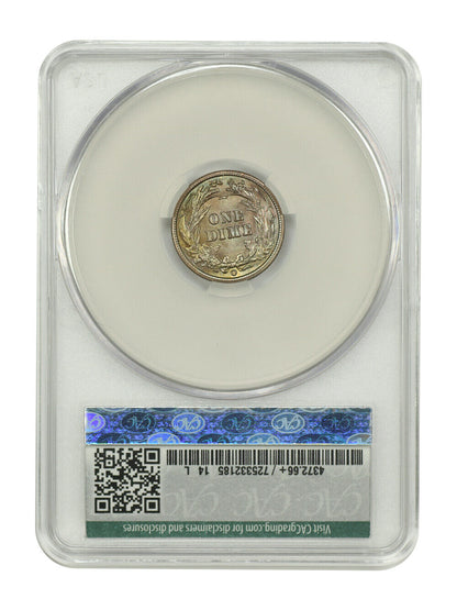 1905-O 10C CACG MS66+ ex: D.L. Hansen - Barber Dime