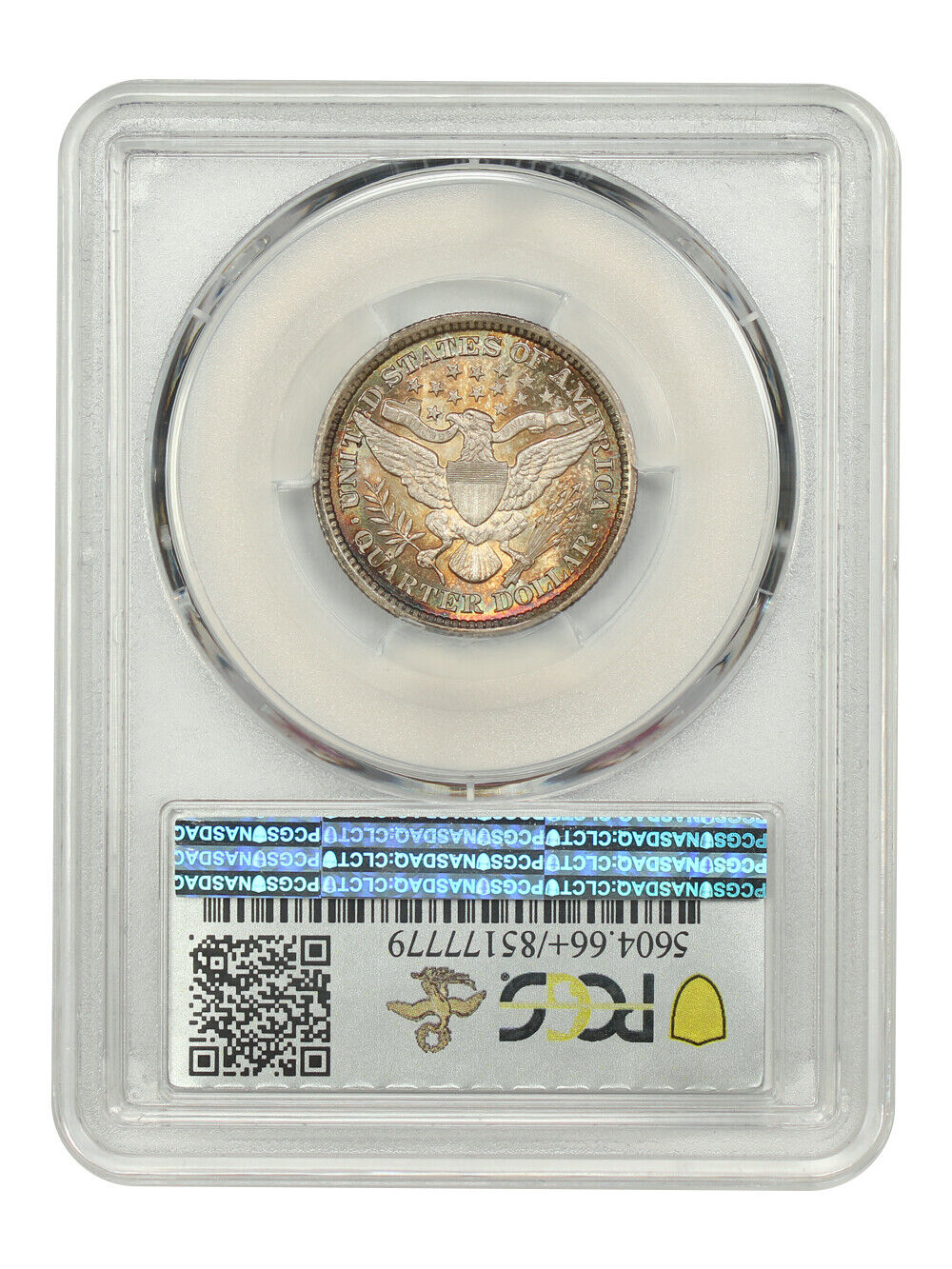 1893 25C PCGS MS66+ ex: D.L. Hansen