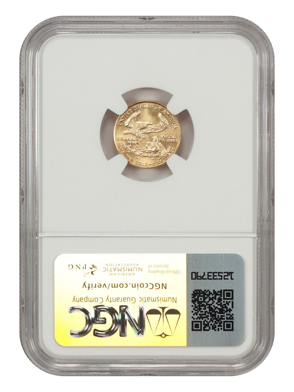 1992 $5 Gold Eagle NGC MS70 - $5 Gold Eagles