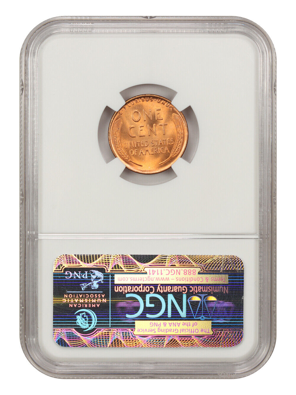 1945 1C NGC MS67RD