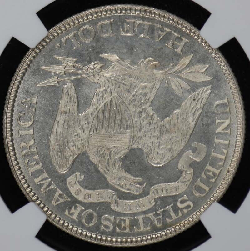 1879 Seated Liberty Half Dollar - Motto 50C NGC MS66 (CAC)